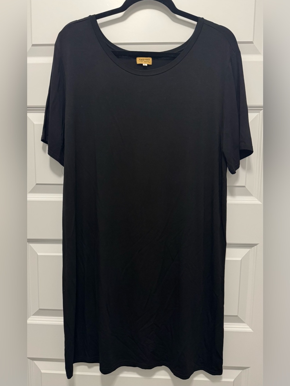 PIKO 1988 Black T Shirt Dress